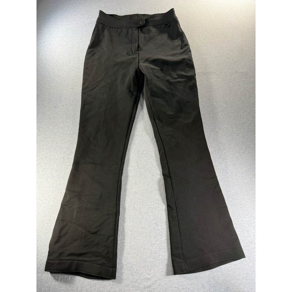 Vintage AFRC Active Frontier Clothing Black Ski Pants USA Made Womens 10 Long